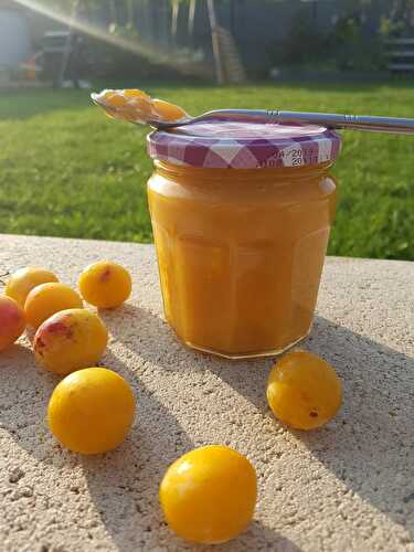 Confiture de mirabelles sans sucre