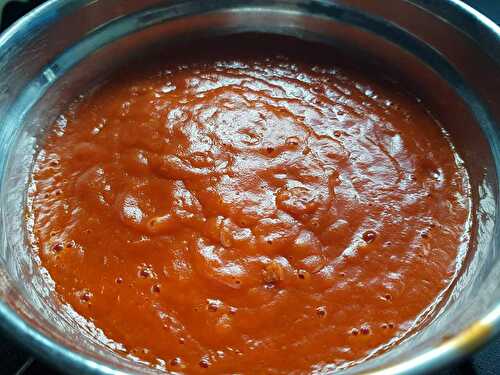 Coulis de tomate cerise au cookeo 0sp