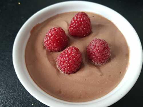 Creme au chocolat au tofu soyeux