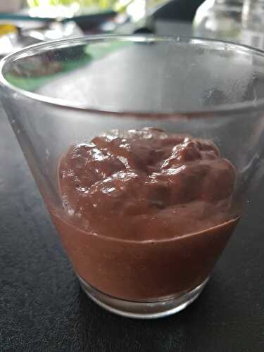 Crème dessert au chocolat sans sucre, avec ou sans cookeo 2sp