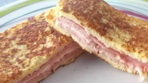 Croque monsieur façon pain perdu 6sp