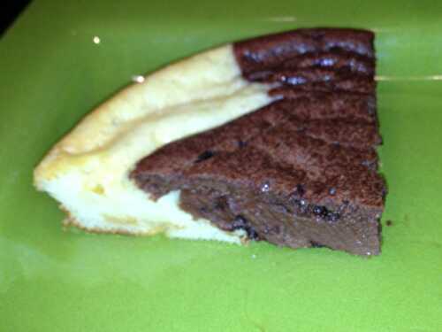 Fondant au chocolat blanc et noir - Cookcookies