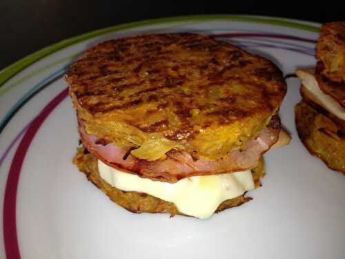 Hamburger façon rostis aux légumes