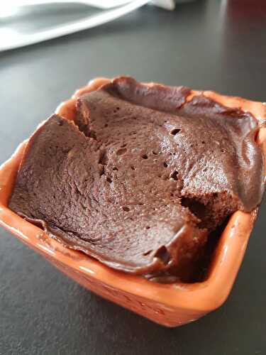 Mug cake fondant au chocolat 1sp