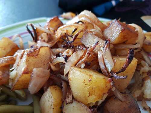 Pommes de terre caramelisees au vinaigre balsamique au four 4sp