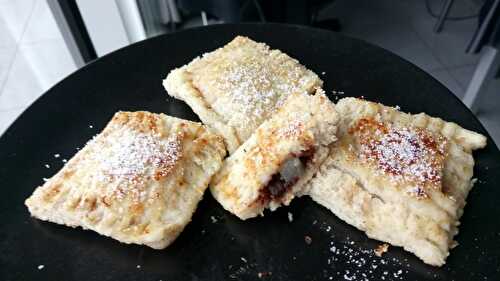 Raviolis de pain perdu à la poire et au chocolat 1sp