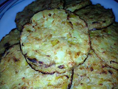 Rostis aux poireaux - Cookcookies