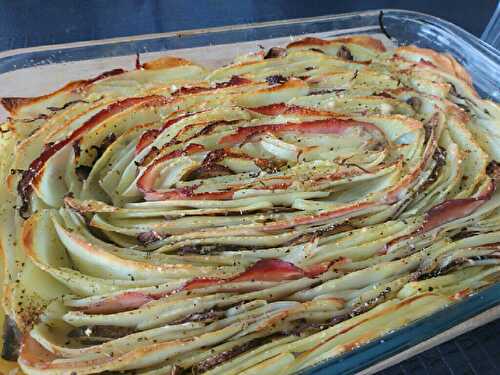 Tourbillon de légumes en gratin 4sp