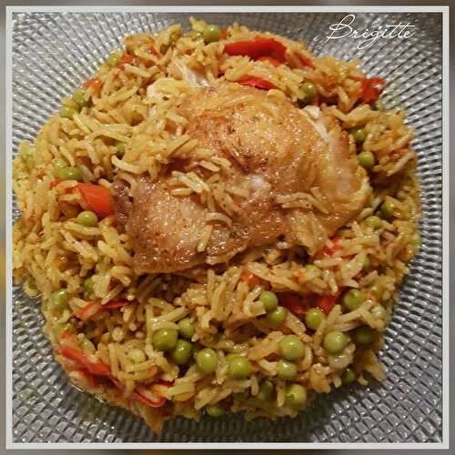 Arroz con pollo – Riz au poulet cubain