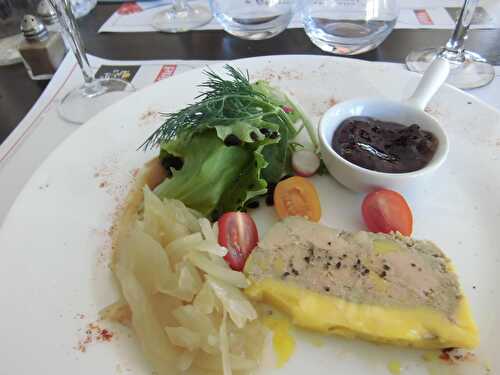 Ballotin de foie gras aux figues