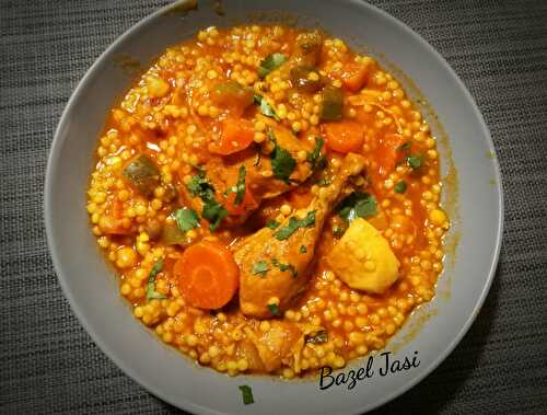 Berkoukes au poulet