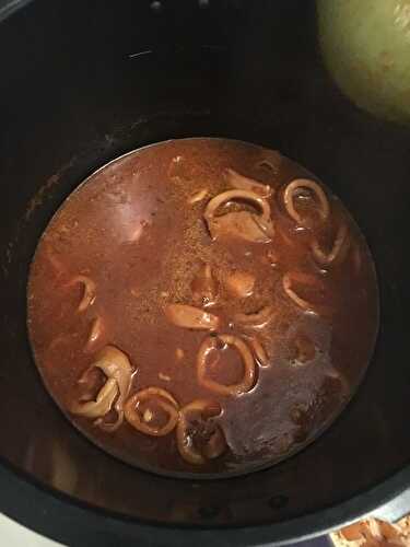 Blancs d’encornets à la Tomate au cookeo