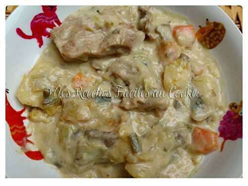 Blanquette de veau pommes de terre