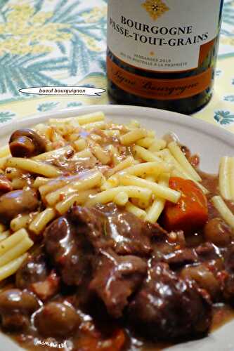 Boeuf bourguignon  à l’ancienne