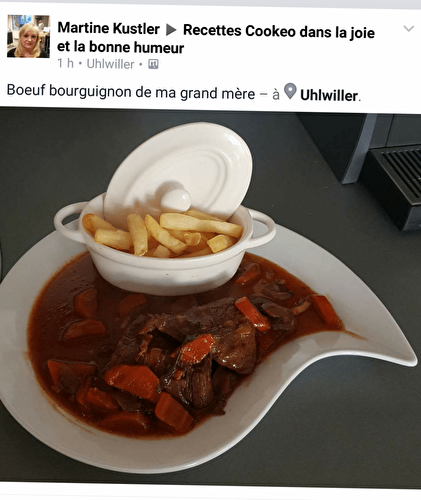 Boeuf bourguignon de ma grand mère