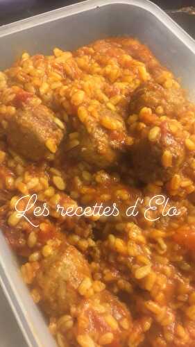 Boulette bolognaise Ebly