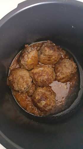 Boulette de boeuf maison