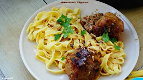 Boulettes à la liégeoise de Jean-Marie