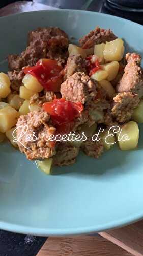 Boulettes de bœuf aux pommes de terre