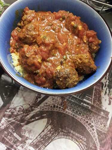 Boulettes de viande à la Kefta à la Marocaine