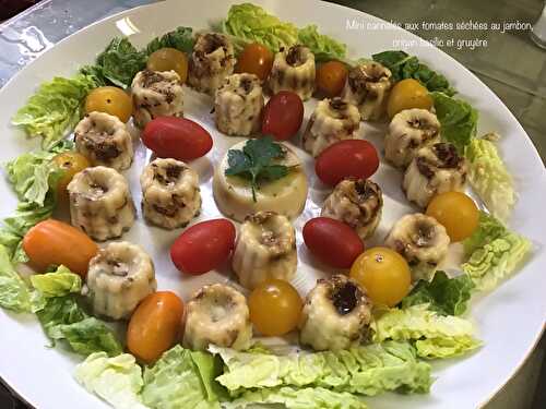 Cannelés aux tomates séchées