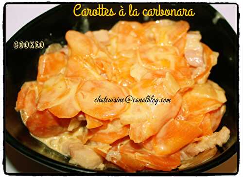 Carottes carbonara