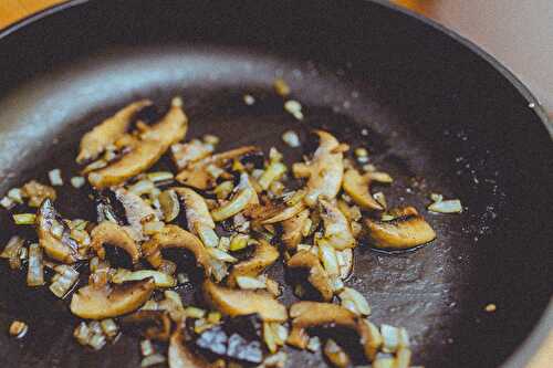 Champignons de paris a ma façon