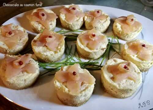 Cheesecake au saumon fumé