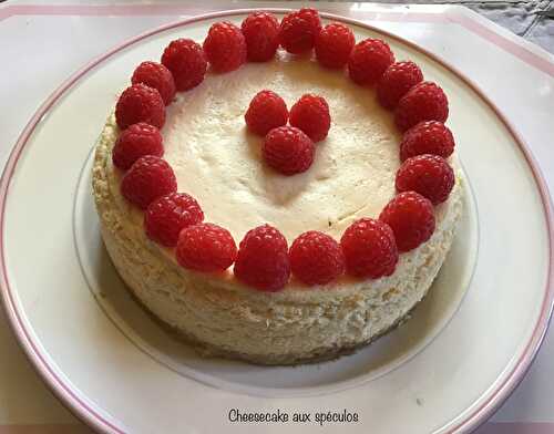 Cheesecake aux spéculos