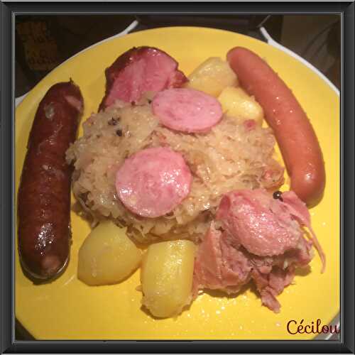Choucroute à ma façon