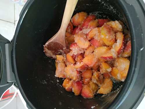 Confiture d’abricots a la vanille