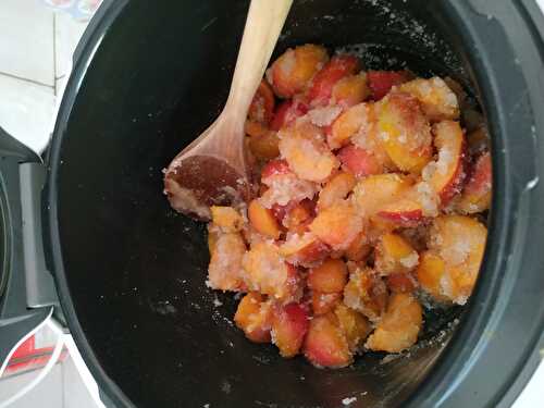 Confiture d’abricots a la vanille