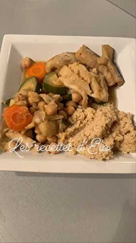 Couscous au poisson et légumes