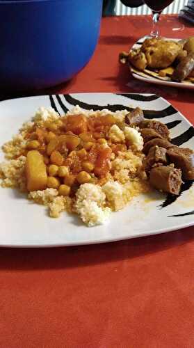 Couscous aux legumes frais