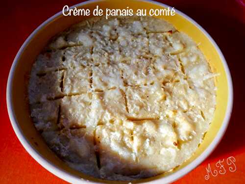 Crème de panais au comté