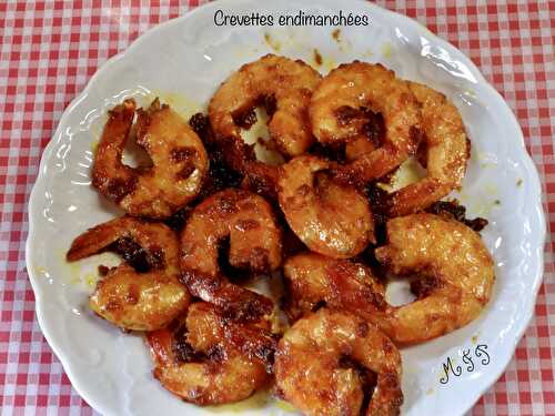 Crevettes endimanchées