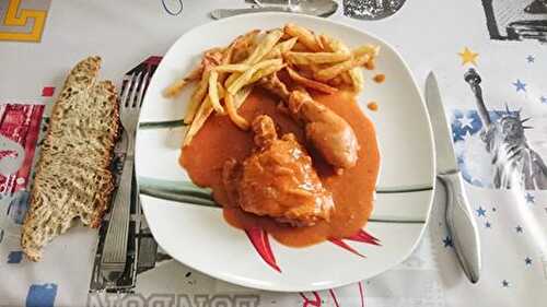 Cuisse de poulet tandoori