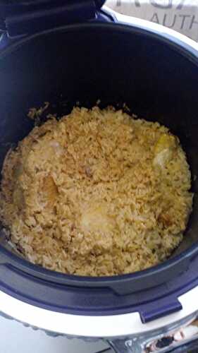 Cuisses de poulet aux riz