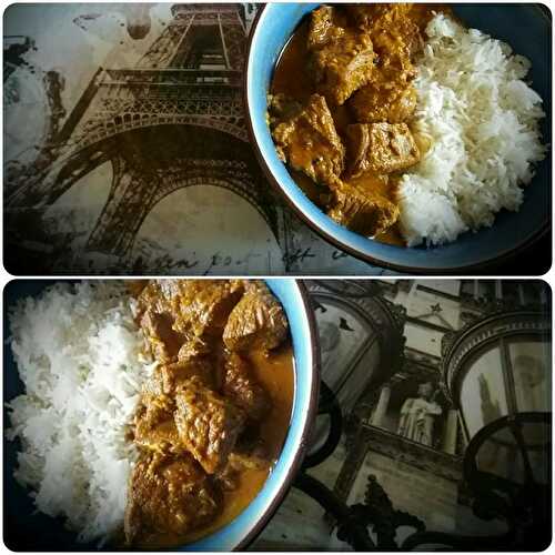 CURRY MADRAS AU BOEUF