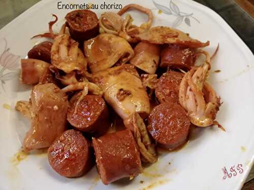 Encornets au chorizo