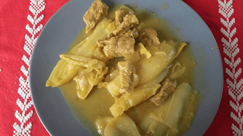 Escalopes de veau aux endives à l’orange