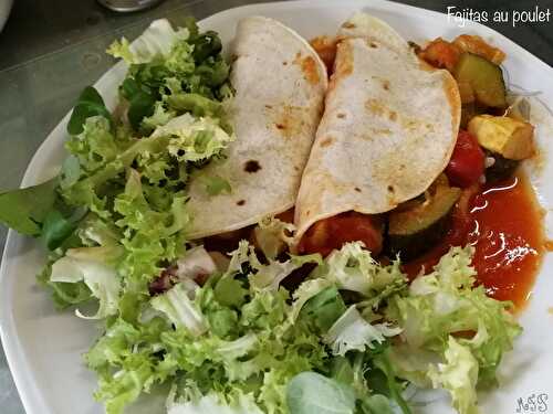 Fajitas poulet recette Cookeo