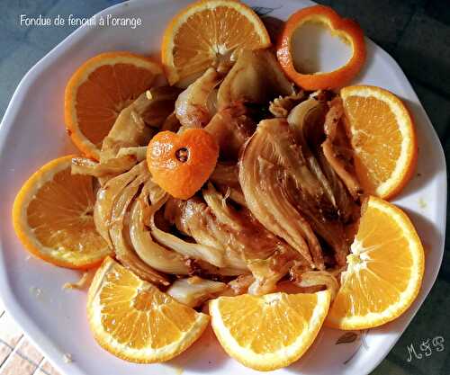 Fondue de fenouil à l’orange