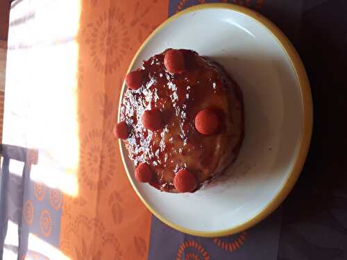 Gâteau à la confiture de fraises