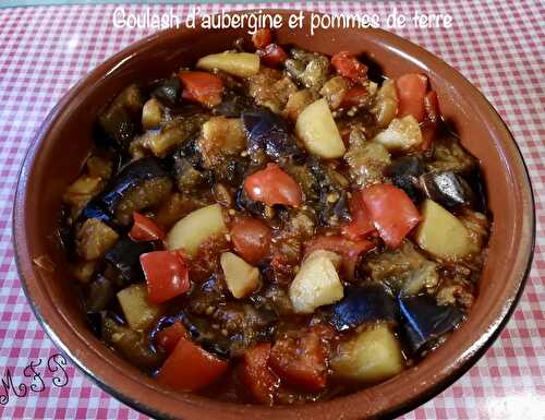 Goulash d’aubergine et pommes de terre