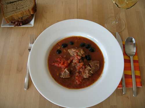 Goulash de boeuf