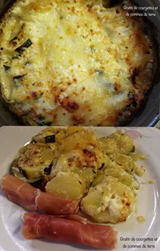 Gratin de courgettes et de pommes de terre