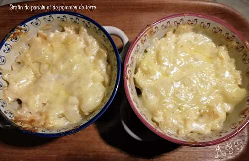 Gratin de panais et pommes de terre