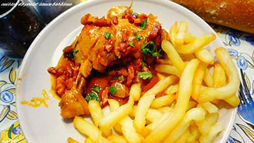 HAUTS DE CUISSES DE POULET SAUCE BARBECUE