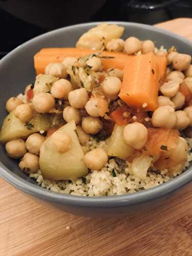 Légumes au curry façon Couscous